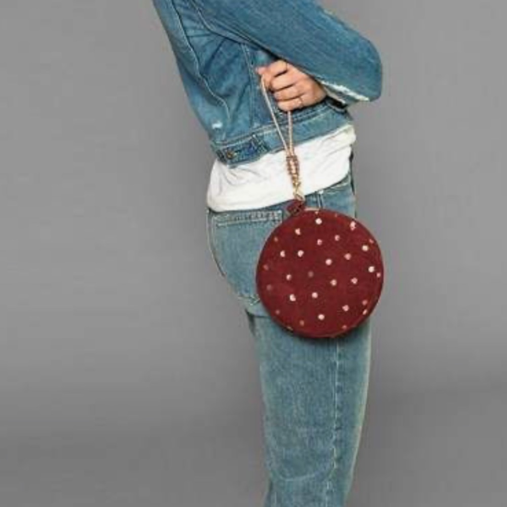 NWT Clare V Circle Wristlet - Picture 2 of 7